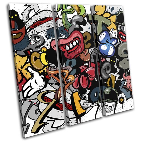 Grafitti urban street - urban, grunge