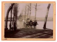 France, Charrette passant sur