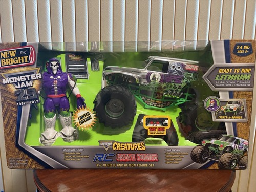 New bright monster jam - monster, grave