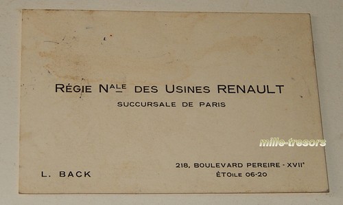 Ancienne carte visite - ancienne,