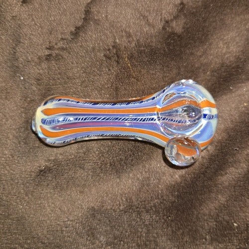 Double glass spoon hand - glass,
