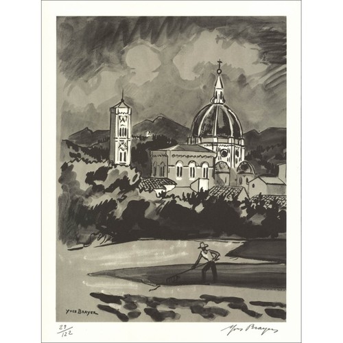 Brayer yves lithographie - brayer,