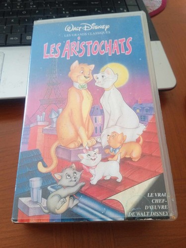 Cassette vhs les - vhs, aristochats