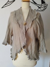 Gilet Lino factory croisé