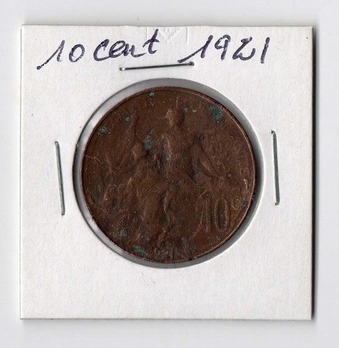 Centimes dupuis 1921 - centimes,