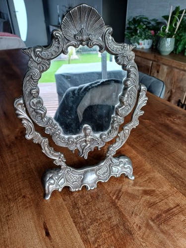 Ancien miroir table - miroir,