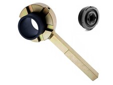 Clé de blocage poulie damper vilebrequin BMW X3 E46 E90 E91 M47 FREELANDER