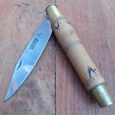 Ancien Couteau CHAPERON NONTRON  Manche en Buis