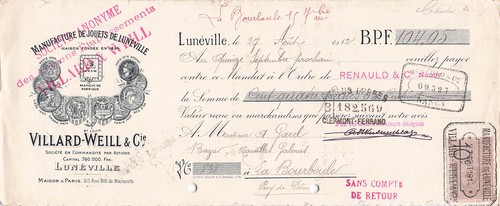 Luneville fabricant villard - 54,