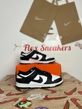 Baskets Nike Dunk Low Retro blanches et noires à motif panda, EU 45,5 DD1391-100