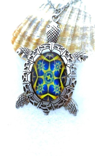 Collier femme pendentif - pendentif, tortue