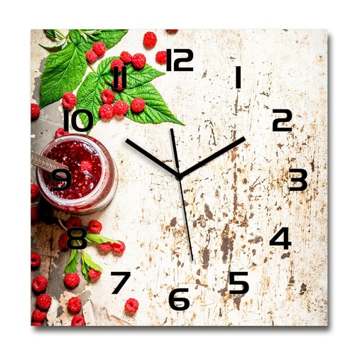 Tulup horloge murale verre - murale,
