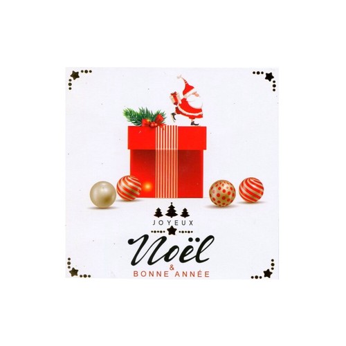 Carte voeux pochette - -,
