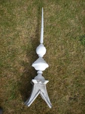 Ancien épis de faitage en zinc déco loft