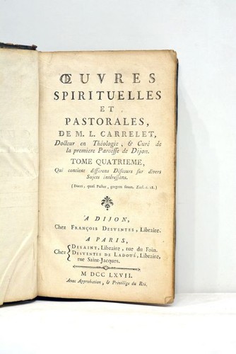 Livre ancien carrelet oeuvres - ancien,