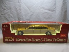 AU380 SUN STAR 1/18 1:18 MERCEDES BENZ CLASSE S PULLMAN REF 4113 BEIGE