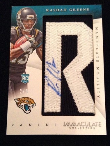 Rashad greene 2015 panini - rashad,