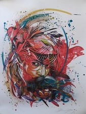 C215 (Christian Guémy) - Nina Plume - 2011 - Signée à la main.