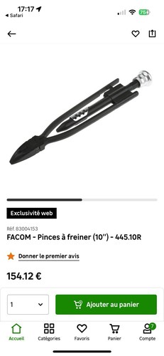Pince freiner facom - à,