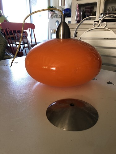 Superbe globe orange vintage - superbe,