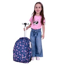 St. Right Chat Métal Chariot Sac à Dos Grand École Élémentaire Media Fille