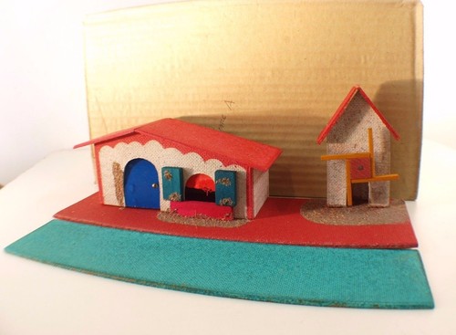 Maison moulin bois - et,