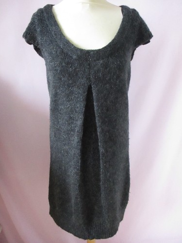 Robe chasuble tricot avec
