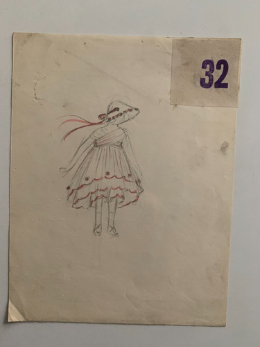 Dessin original costume - dessin,