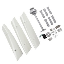 Éolienne Verticale 100 W 3 Pales à Sustentation Magnétique Pour Alimentation 12