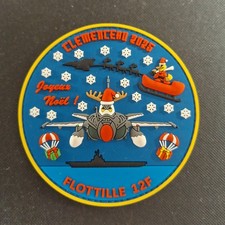 patch rafale aéronavale flottille 12F clemenceau 2025