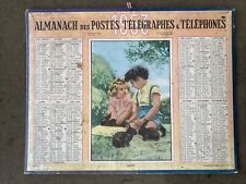 ALMANACH DES POSTES DU DÉPARTEMENT DE LA SOMME 80 - CALENDRIER PTT  1953