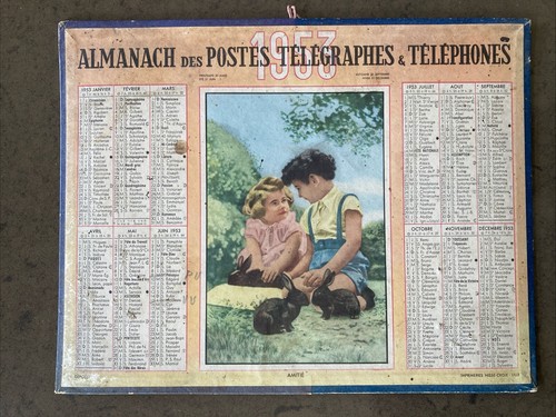 Almanach des postes - almanach, du