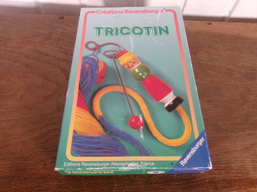 Jeu tricot tricotin bois - jeu, en