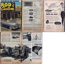 Rod & Custom magazine - 11 issues - December 1955 - September 1961