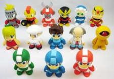 Mega Man - Kidrobot Capcom - Set complet de 14 figurines vinyl 8cm