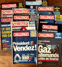 CHALLENGES magazine lot de 12