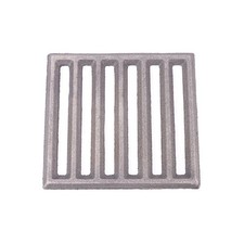 Grille de cheminée maison en