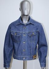 Vintage 1970s LEE Terex General Motors Denim Trucker Jacket Size L Made in USA