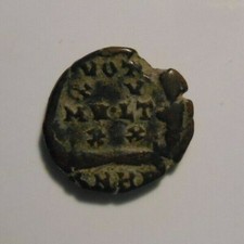 RARE PIECE ROMAINE GRATIEN SILIQUE SISCIA ANTIQUE COIN