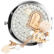 Miroir compact loupe double