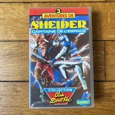VHS Sheider Shaider Collection Club Dorothée X-Or