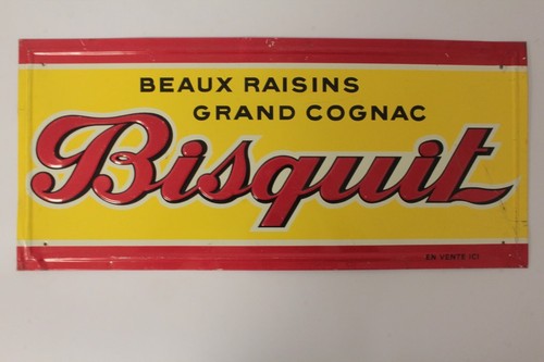 Plaque publicitaire bisquit - plaque,