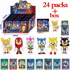 Anime Sonic 24 Pieces Blind Box Figures Mystery Box Game Doll Figure PV