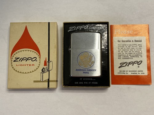 Vtg 1979 zippo lighter - vtg, united
