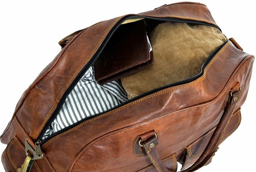 Sac cuir duffel - sac,