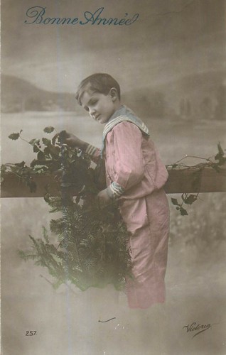 Bonne annee enfant en - annee,