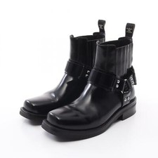 Chaussures bottes courtes CELINE Camargue #37 cuir noir occasion