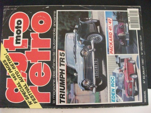 Revue auto moto - moto, rétro