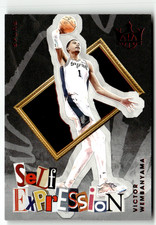 Panini Court Kings 2024-25 NBA 12 Victor Wembanyama Auto-Expression Rouge 40/149