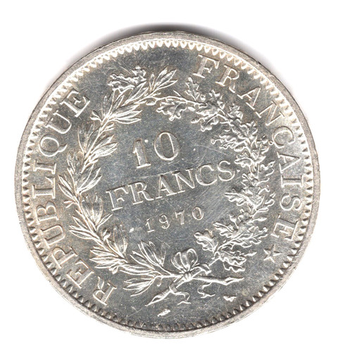 Francs hercule 1970 en - hercule,